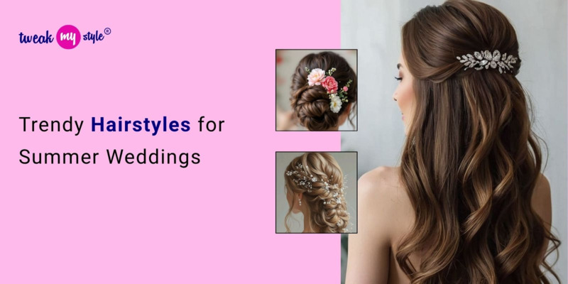 Trendy Hairstyles for Summer Weddings