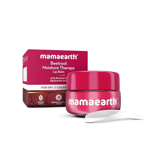 Mamaearth Beetroot Moisture Therapy Lip Balm With Hyaluronic Acid - 15 g