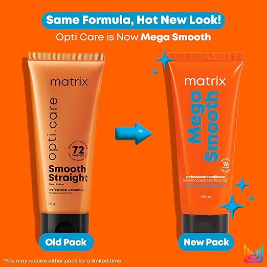 Matrix Mega Smooth Conditioner with Shea Butter and Ceramides for Frizzy Hair