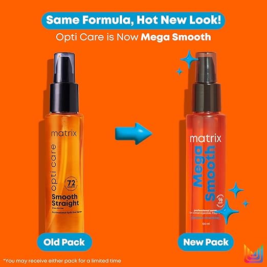 MATRIX Mega Smooth Anti-Frizz Serum with Shea Butter and Ceramides