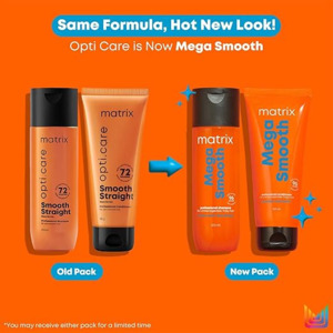 Matrix Mega Smooth Shampoo and Conditioner Combo with Shea Butter