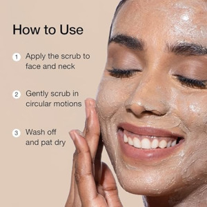 mCaffeine Coffee Tan & Dead Skin Removal Face Scrub (75gm)|Caffeine & Walnut Scrub for Face