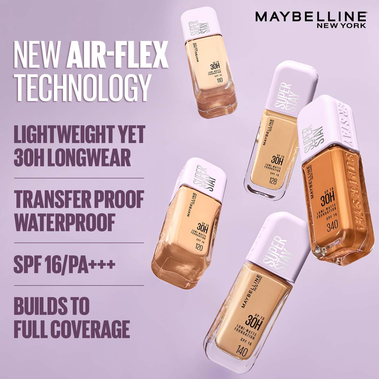 Maybelline New York Super Stay Lumi-Matte Liquid Foundation - 115