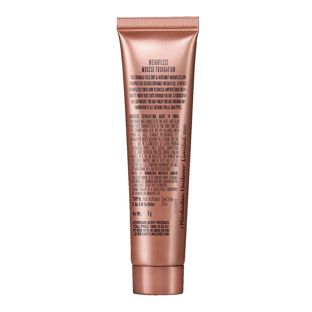 LAKMÉ 9 to 5 Weightless Mousse Foundation Mini