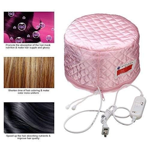 QERINKLE Hair Care Thermal Head Spa Cap Treatment with Beauty Steamer Nourishing Heating Cap