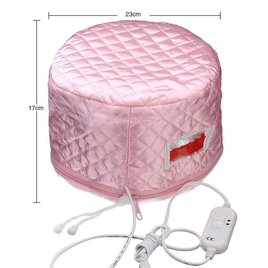 QERINKLE Hair Care Thermal Head Spa Cap Treatment with Beauty Steamer Nourishing Heating Cap