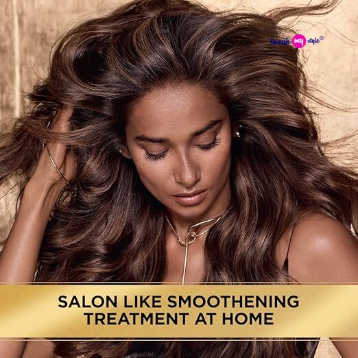 L'Oréal Paris Professional Nourishing Treatment, For Smooth & Straight Frizz-Free hair With Extraordinary Oil Smooth Steam Mask, 20ml + 40g