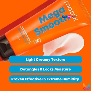 Matrix Mega Smooth Shampoo and Conditioner Combo with Shea Butter