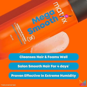 Matrix Mega Smooth Shampoo and Conditioner Combo with Shea Butter