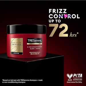 TRESemme Keratin Smooth Mask 300ml With Keratin Protein and Argan Oil