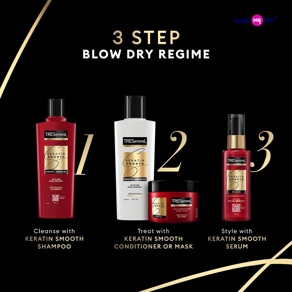 TRESemme Keratin Smooth Mask 300ml With Keratin Protein and Argan Oil