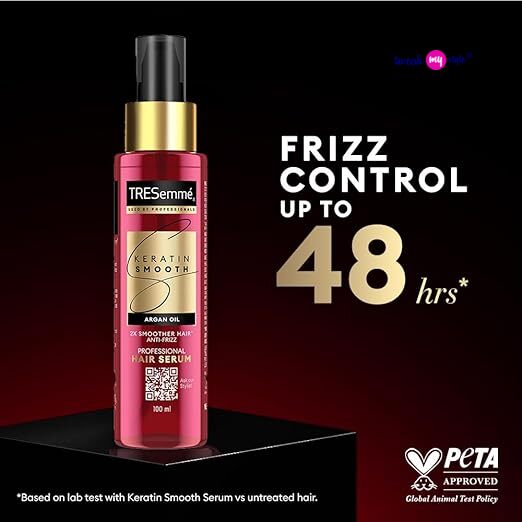 TRESemmé Keratin Smooth Serum 100ml With Keratin Protein and Argan Oil