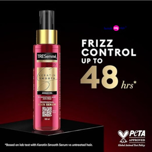 TRESemmé Keratin Smooth Serum 100ml With Keratin Protein and Argan Oil