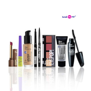 Blue Heaven Festive Makeup Kit Set for Women | Pack of 8 Makeup Products