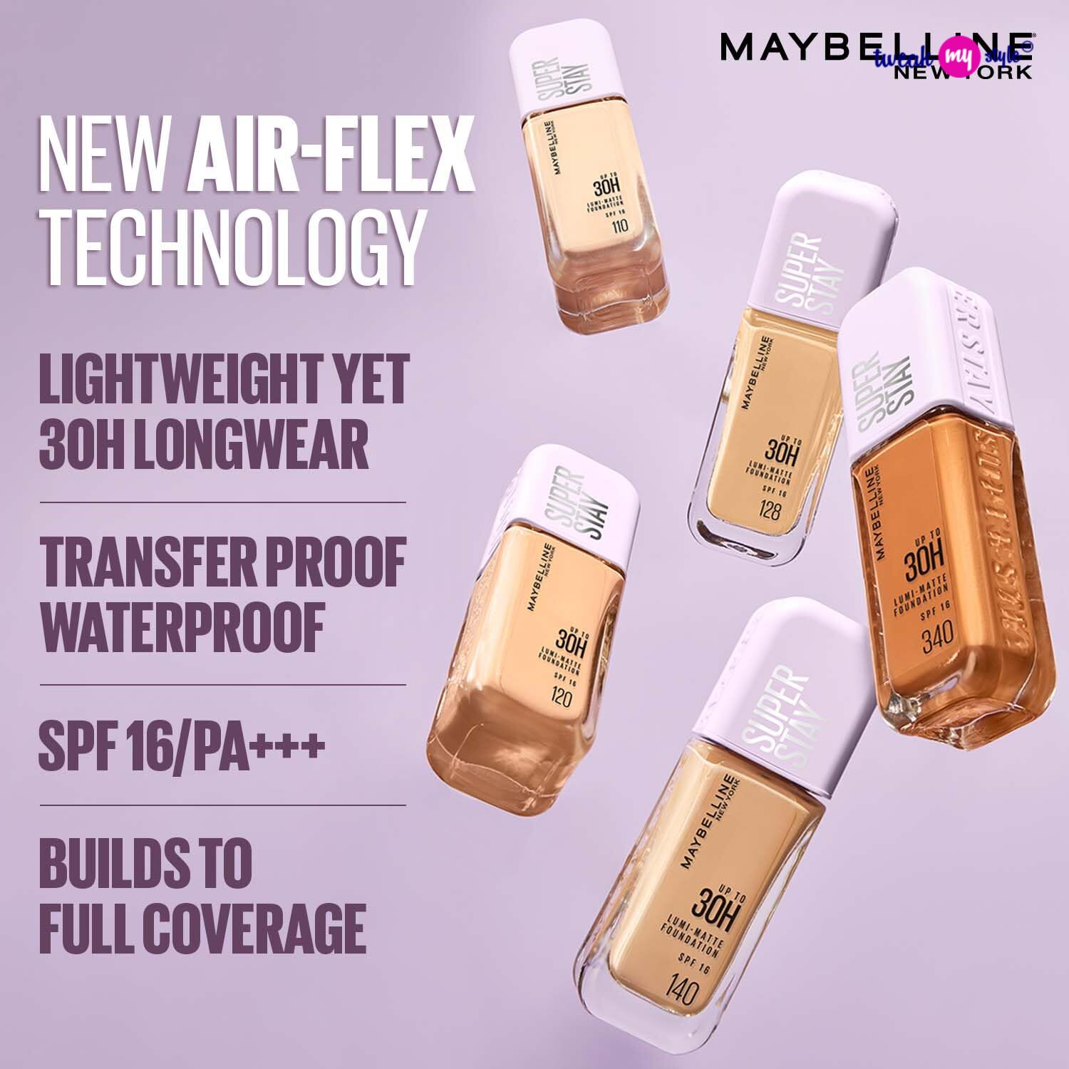 Maybelline New York Super Stay Lumi-Matte Liquid Foundation - 115