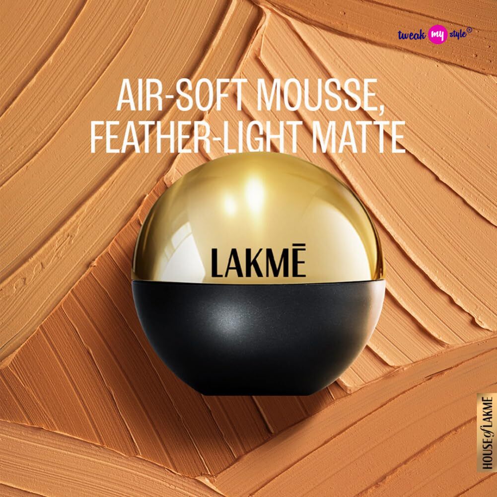 Lakme Xtraordin-airy Mattereal Mousse Foundation, Matte Finish