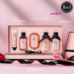 Kimirica Love Story Luxury Bath and Body Care Gift Set Box