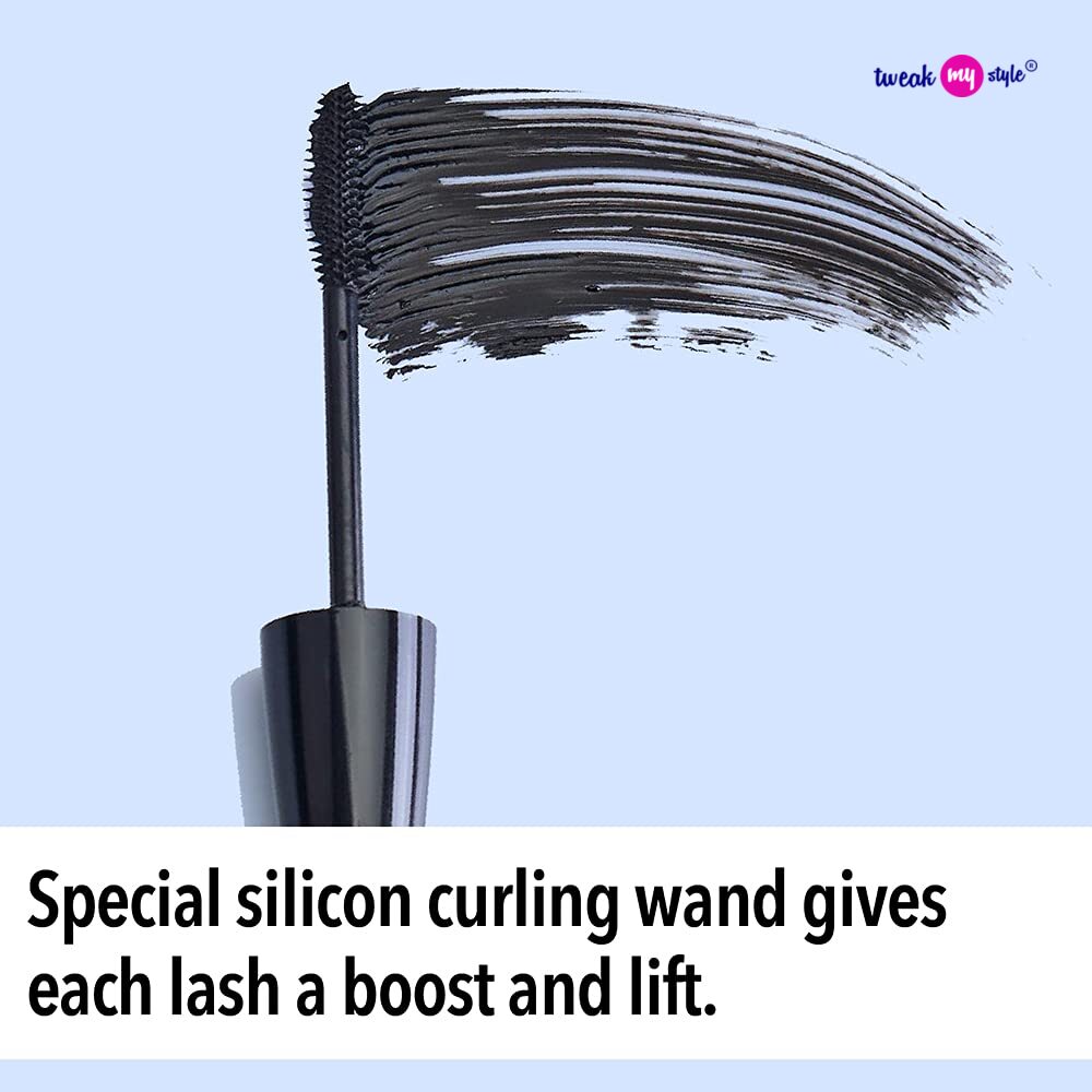 Blue Heaven Lash Twist Curling Mascara for Women | Waterproof, Smudge Proof & Long Lasting