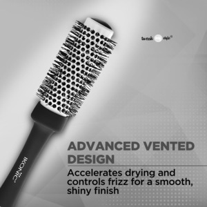 Ikonic Professional Blow Dry Hair Brush with Ionic Techonology