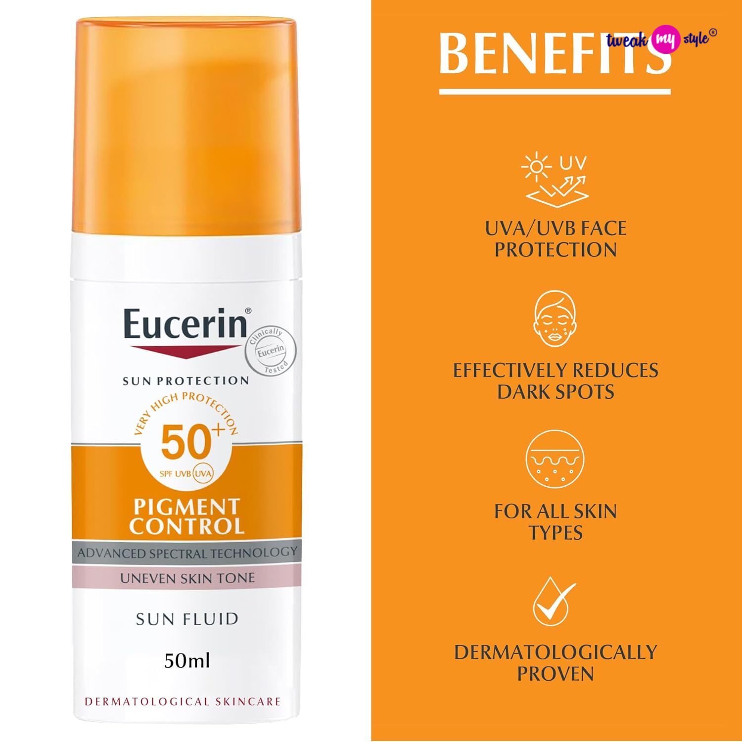 Eucerin Pigment Control Sun Fluid SPF50+
