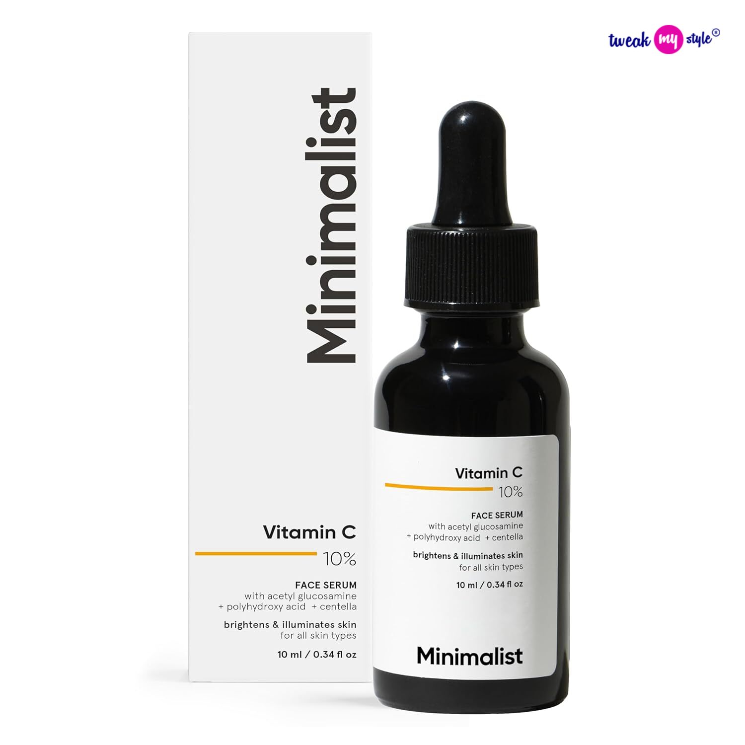 Minimalist 10% Advanced Vitamin C Serum for Glowing Skin