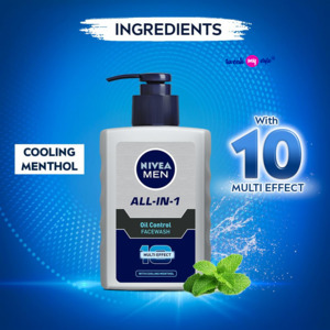 NIVEA MEN All in 1 Oil Control Face Wash