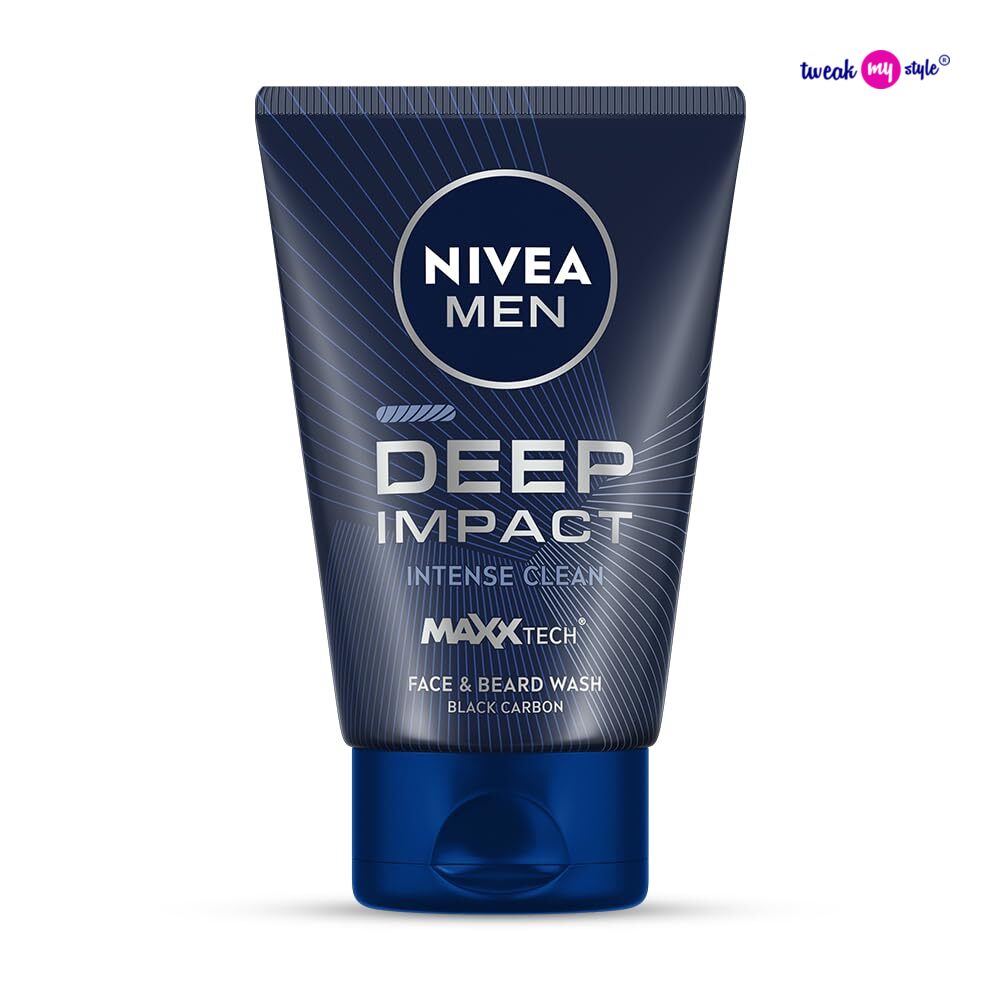 NIVEA MEN Deep Impact Face Wash 100g