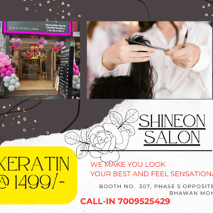 shineon salon - Best Salon in Mohali