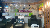 Strawberry blond family salon